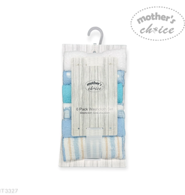 Mother's Choice 6Pack Washcloth