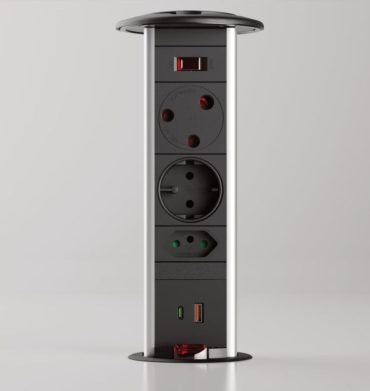 Power Logic MD-112 PDO MK445 A+C Black