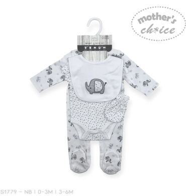 Mother's Choice 5Piece Starter Pack Ellie Grey