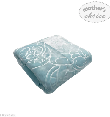 Mother's Choice Baby Mink Blanket -Pink Bear
