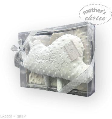 Mother's Choice Sherpa Blanket & Pillow