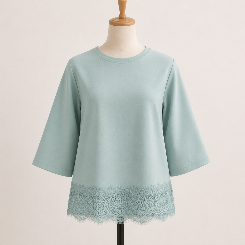Tara Lace 2Piece Track Suit Mint