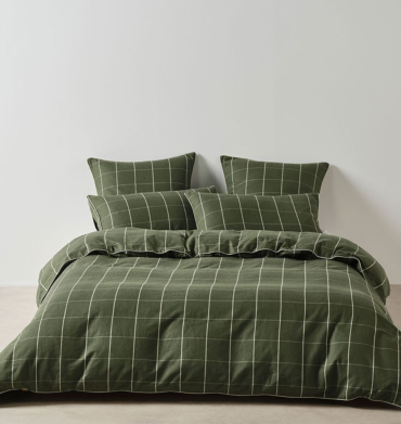 Linen House Atrium Duvet Cover Set Forest
