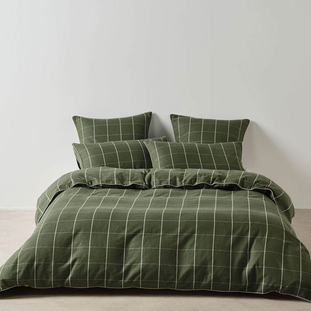 Linen House Atrium Duvet Cover Set Forest