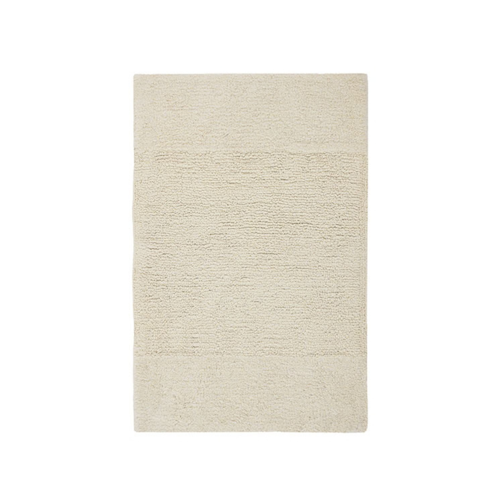 Linen Quinn Bath Mat Spanish White