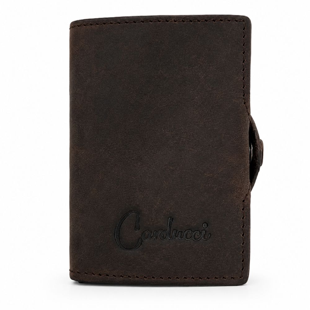 Carducci Pop-Up Wallet Brown