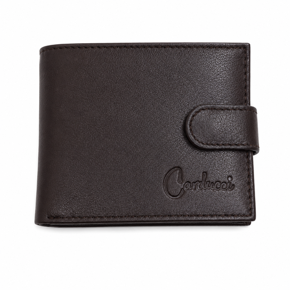 Carducci Wallet + Clip Brown