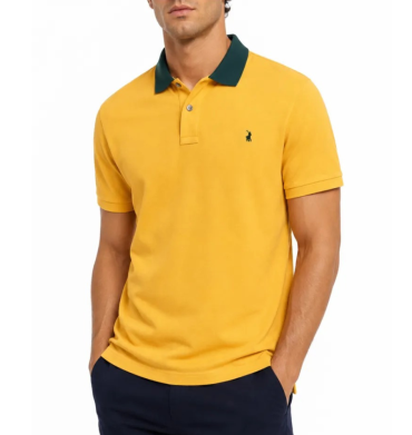 Polo Golfer Short Sleeve Yellow