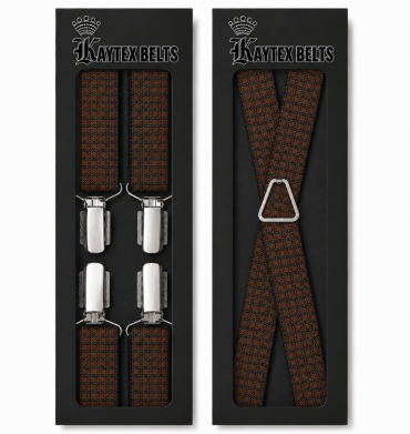 Kaytex Clip Blocks Belt Brown