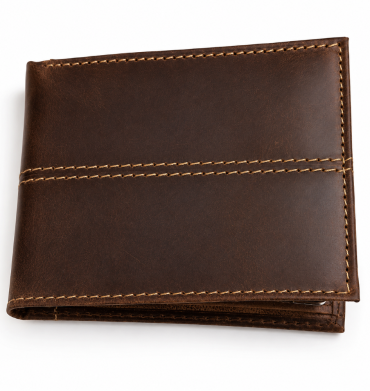 Nappa Stich Wallet Tan