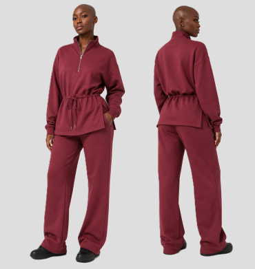 Cocoloco Jordan Polo Tracksuit Bordo